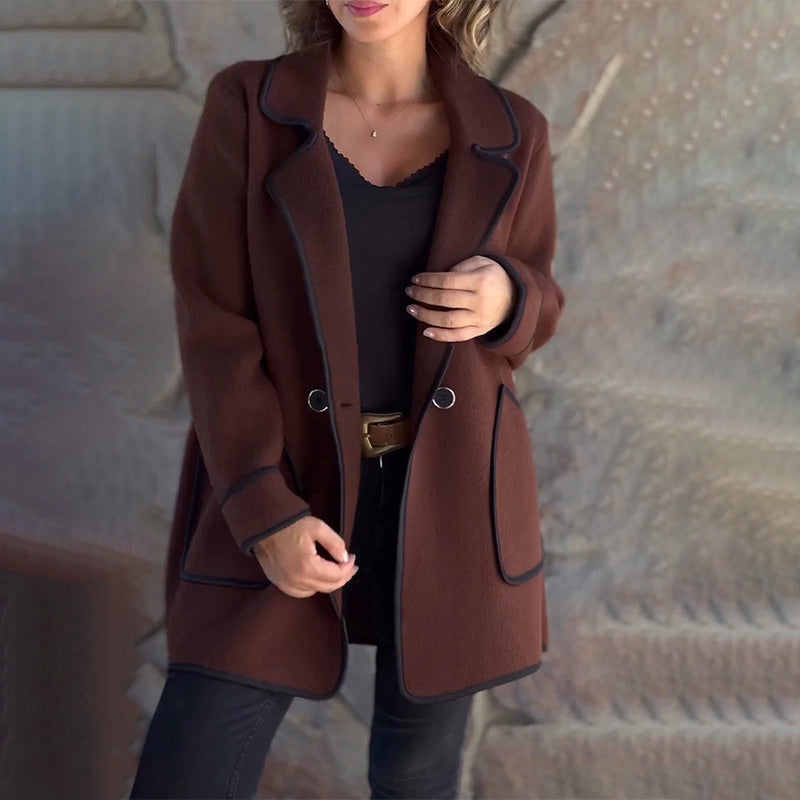 EB | Freizeitjacke mit Knopf für Damen