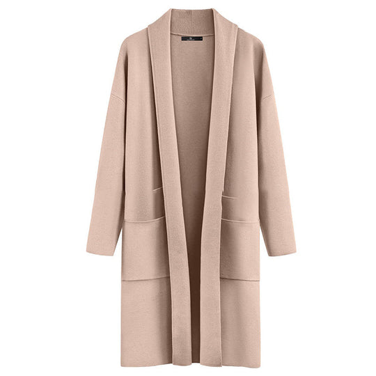 EB | Klassische Lange Jacke für Frauen