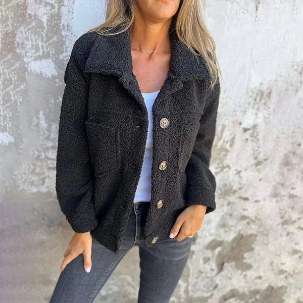 EB | Kurzer Teddy-Mantel