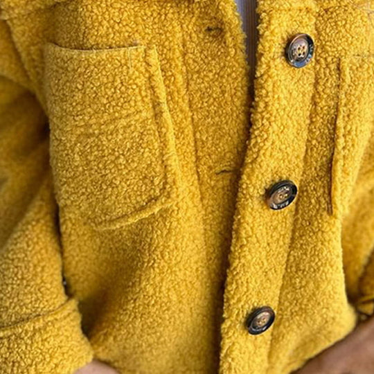 EB | Kurze Warme Bouclé Jacke