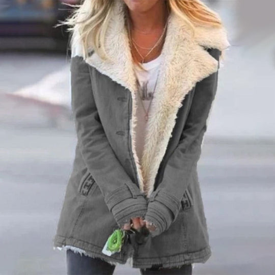 EB | Winterjacke mit Reverskragen für Damen