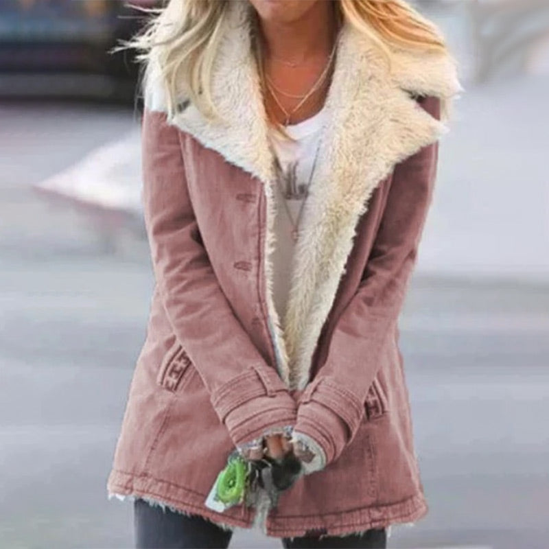EB | Winterjacke mit Reverskragen für Damen