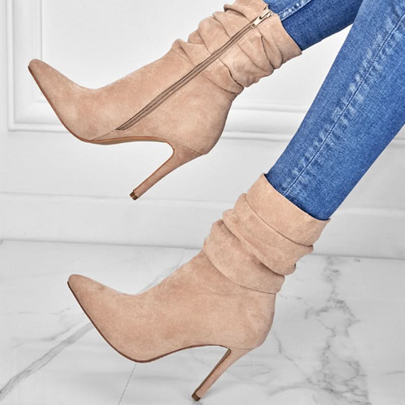 EB | Elegante Ankle Boots mit Hohem Absatz