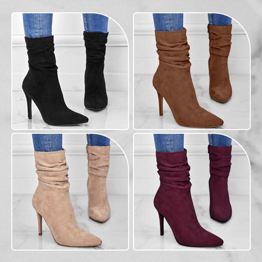 EB | Elegante Ankle Boots mit Hohem Absatz