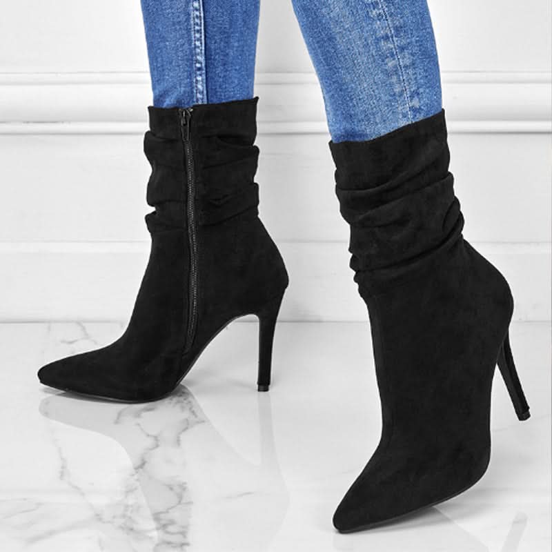 EB | Elegante Ankle Boots mit Hohem Absatz