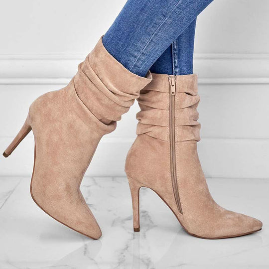 EB | Elegante Ankle Boots mit Hohem Absatz