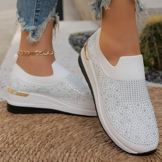 Lässige Slip-On Mesh-Sneaker für Frauen EB EB