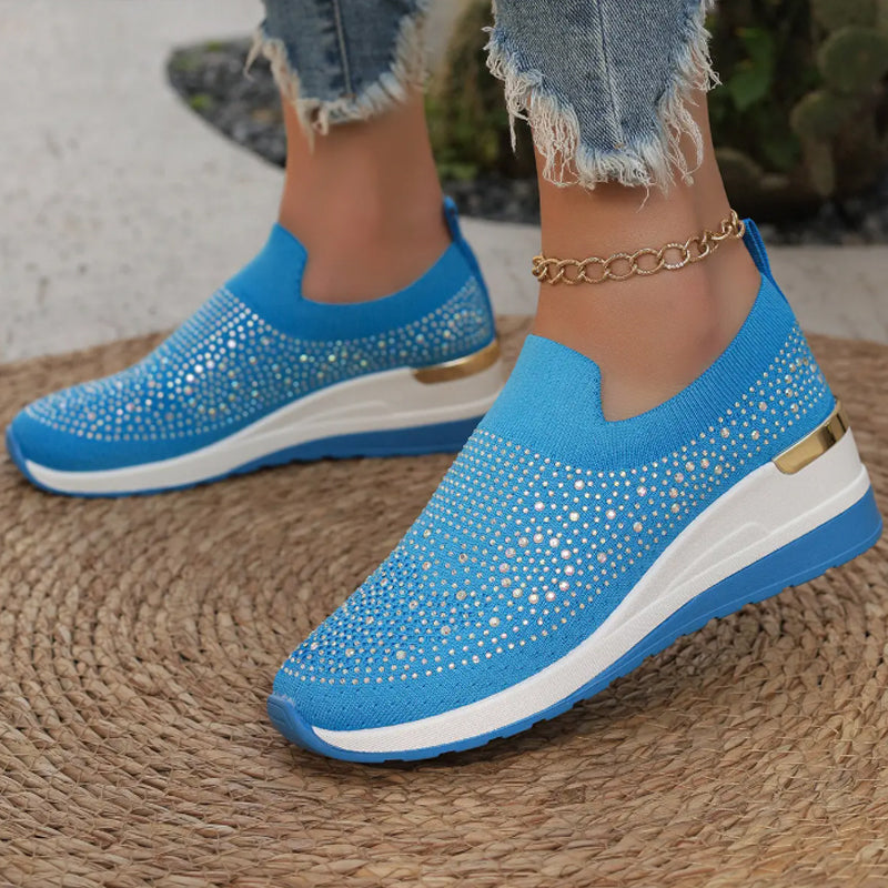 Lässige Slip-On Mesh-Sneaker für Frauen EB EB