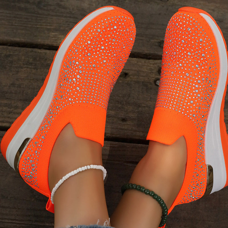 Lässige Slip-On Mesh-Sneaker für Frauen EB EB