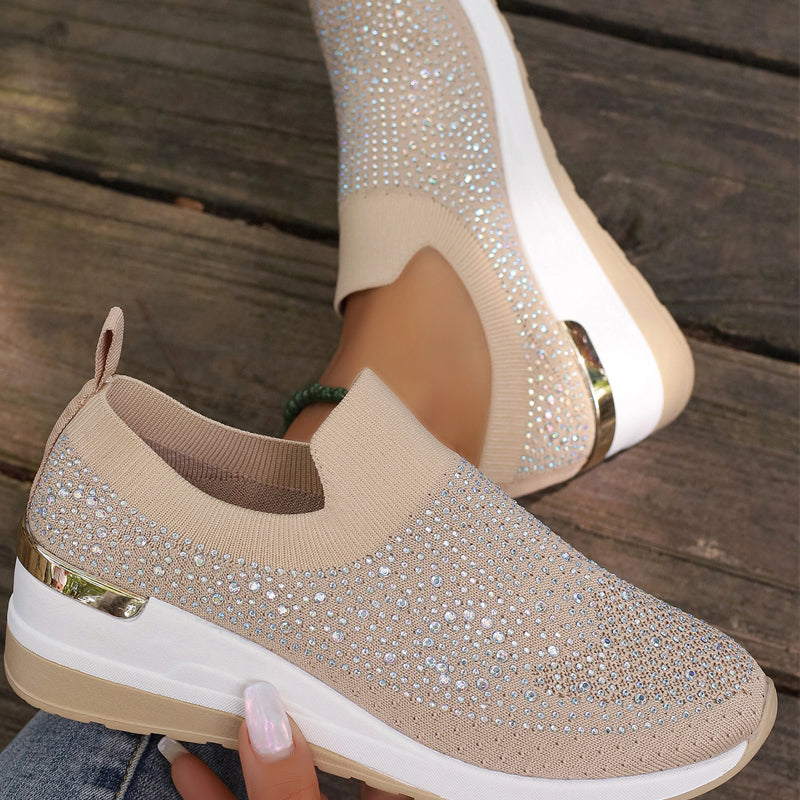 Lässige Slip-On Mesh-Sneaker für Frauen EB EB