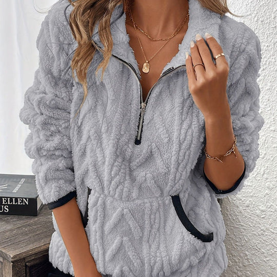 EB | Vierter-Reissverschluss Sweater