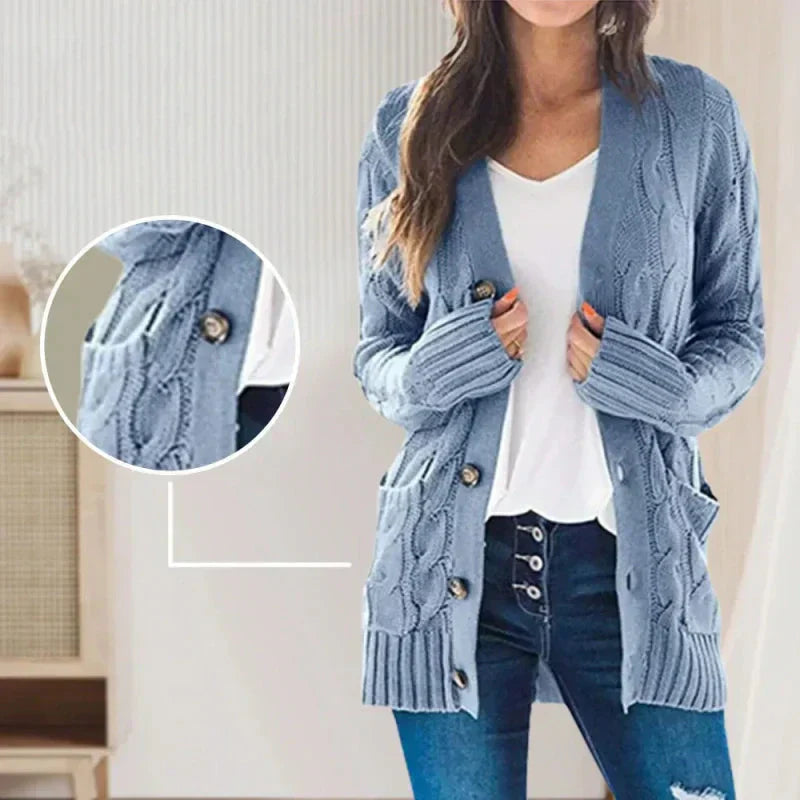 EB | Damenstrickjacke, vielseitig & bequem