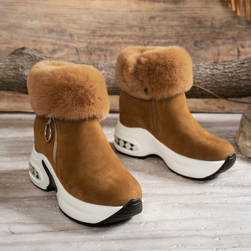 Damen-Stiefeletten mit dicker Sohle EB EB
