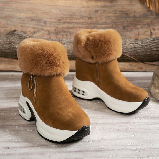 Damen-Stiefeletten mit dicker Sohle EB EB