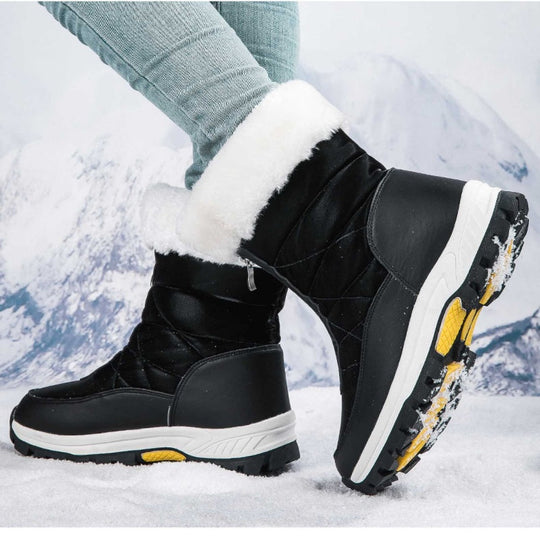 Warm gefütterte Schneestiefel mit Reißverschluss EB EB