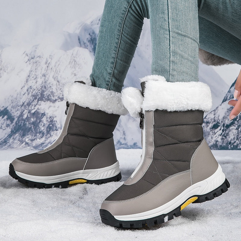 Warm gefütterte Schneestiefel mit Reißverschluss EB EB