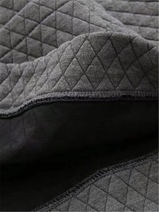 EB | Frühling Übergröße Karierte Strickjacke