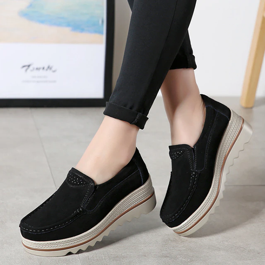 Orthopädische Lederschuhe für Damen EB