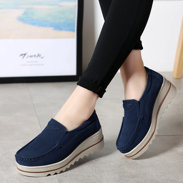 Orthopädische Lederschuhe für Damen EB