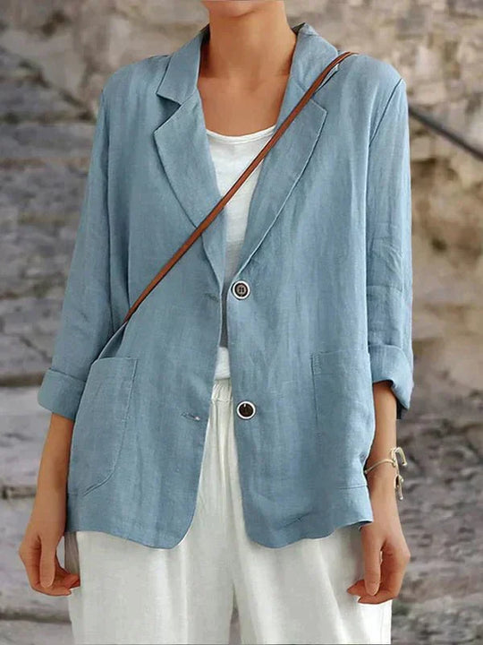 EB | Eleganter Leinenblazer