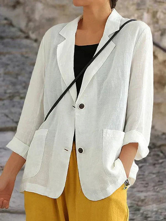 EB | Eleganter Leinenblazer