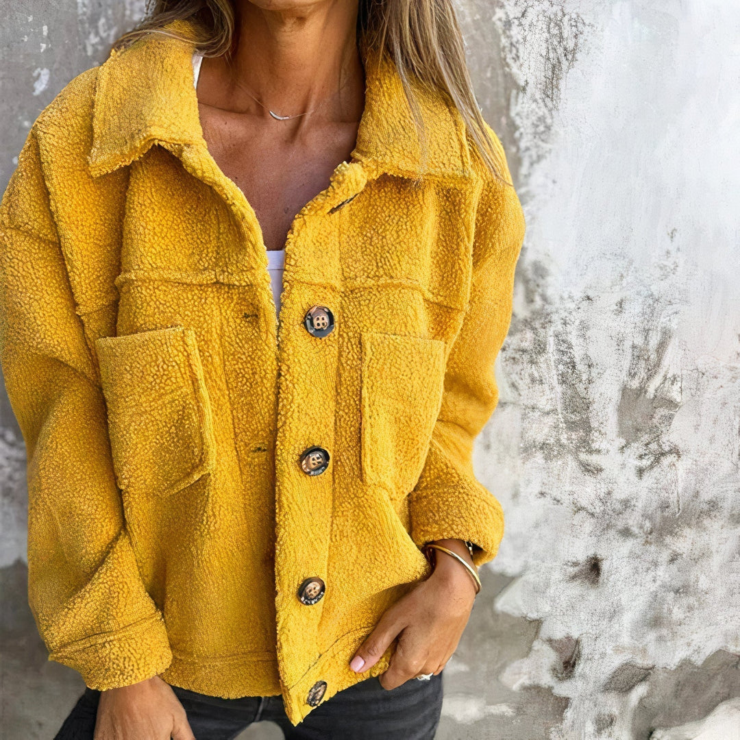 EB | Jacke Aus Weichem Teddy-Material - Marisol