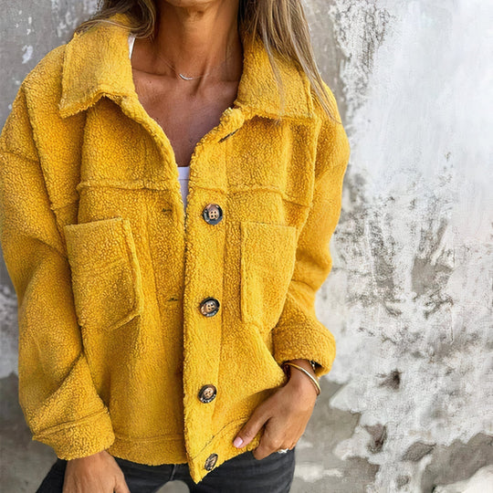 EB | Jacke Aus Weichem Teddy-Material - Marisol