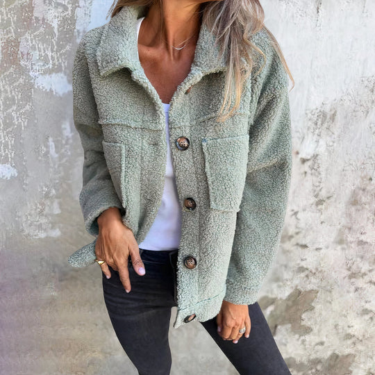 EB | Jacke Aus Weichem Teddy-Material - Marisol
