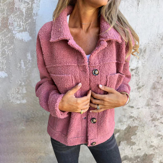 EB | Jacke Aus Weichem Teddy-Material - Marisol