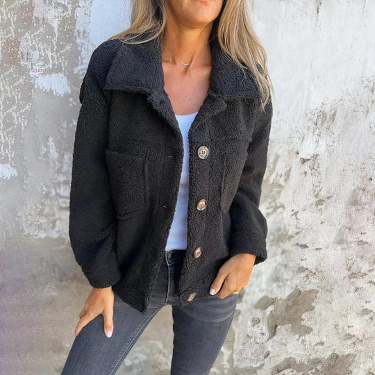 EB | Jacke Aus Weichem Teddy-Material - Marisol