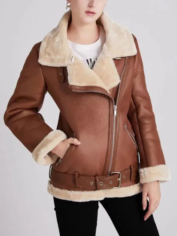 EB | Street Fashion Motorradpelz Wintermantel