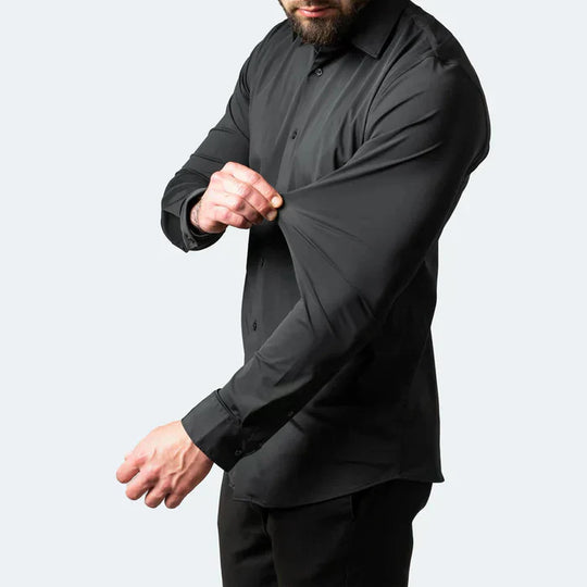 EB | Slim Passform Stretchstoff Atmungsaktiv Bügelfrei Dressstil