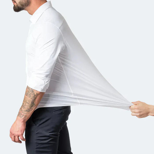 EB | Slim Passform Stretchstoff Atmungsaktiv Bügelfrei Dressstil