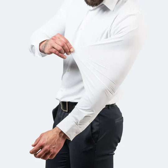 EB | Slim Passform Stretchstoff Atmungsaktiv Bügelfrei Dressstil