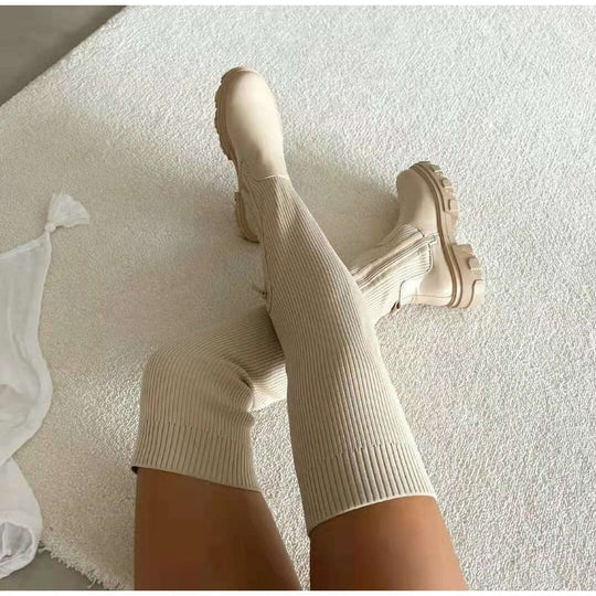EB | Stretch Reißverschluss Stiefel