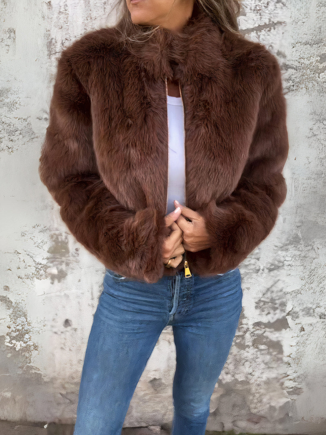 EB | Damenjacke Warm und Stilvoll Chic und Bequem