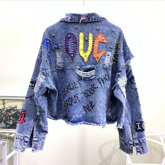 EB | Stylische Jeansjacke - Lässige und Schicke Damenmode