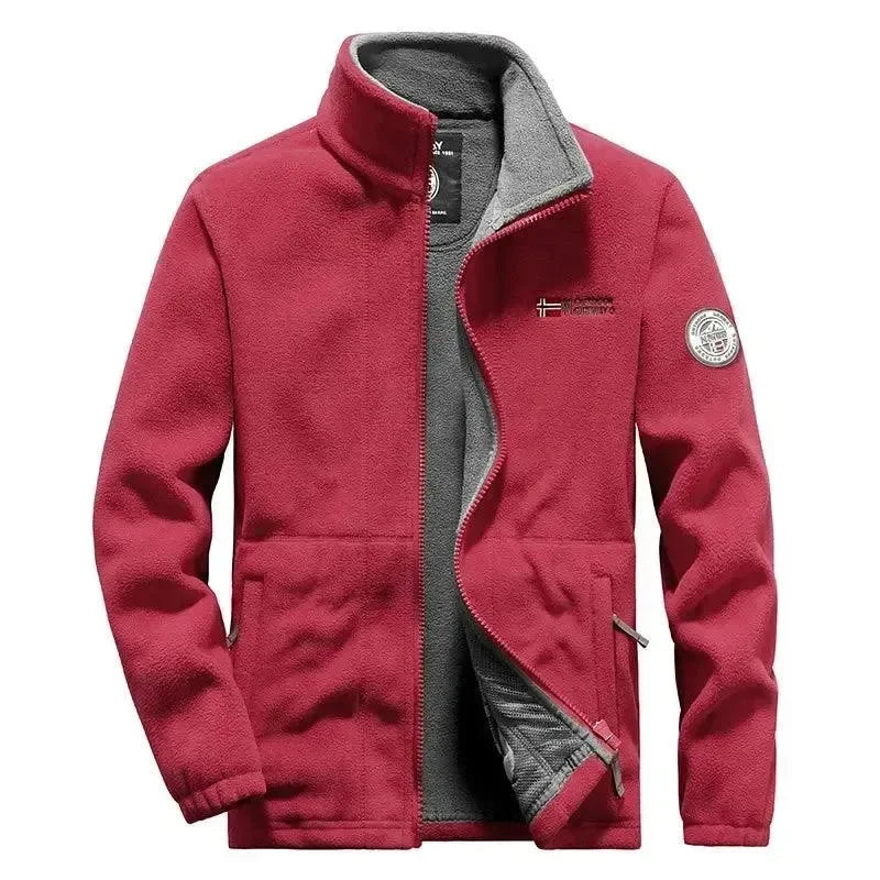 EB | Stylische Fleece Winter Männerjacke