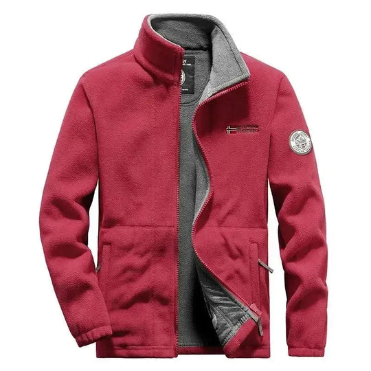 EB | Stylische Fleece Winter Männerjacke