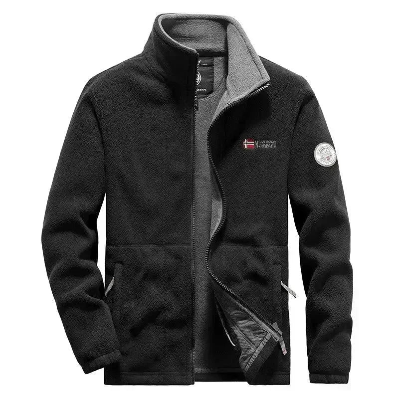 EB | Stylische Fleece Winter Männerjacke