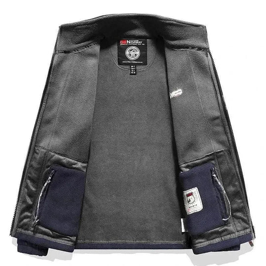 EB | Stylische Fleece Winter Männerjacke