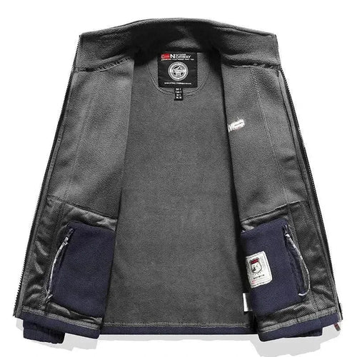 EB | Stylische Fleece Winter Männerjacke