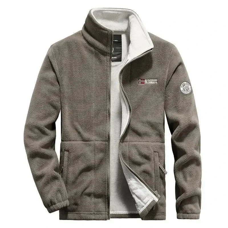 EB | Stylische Fleece Winter Männerjacke