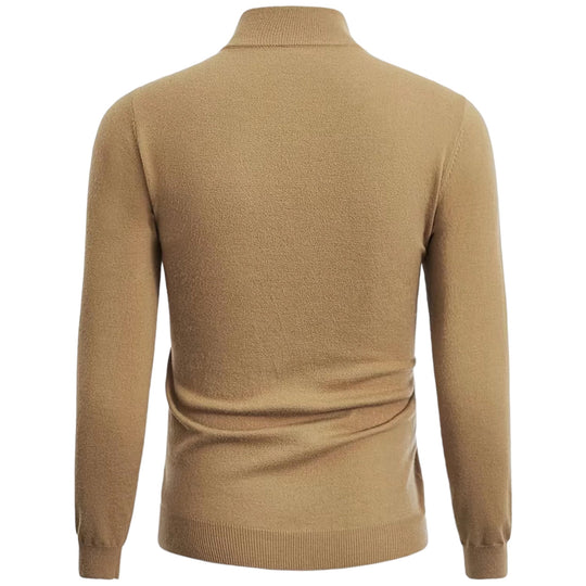 EB | Stylischer Halb-Reißverschluss Herrenpullover