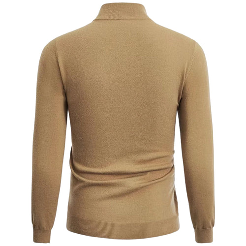 EB | Stylischer Halb-Reißverschluss Herrenpullover