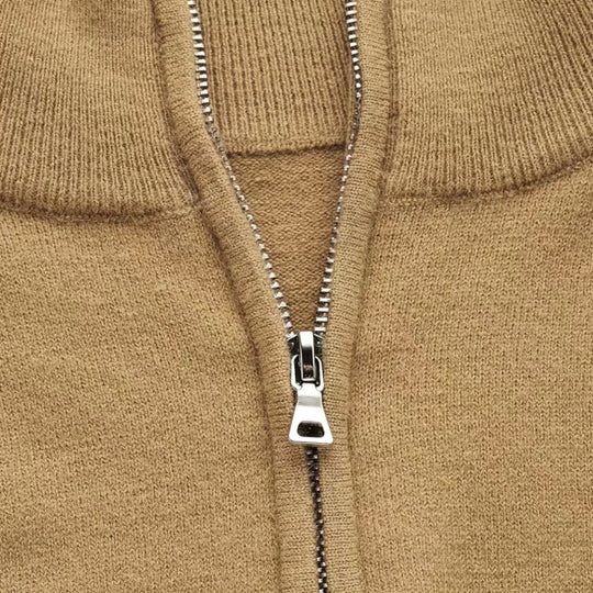 EB | Stylischer Halb-Reißverschluss Herrenpullover