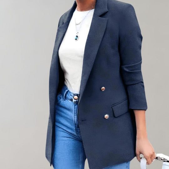 EB | Stylische Lange Damenjacke