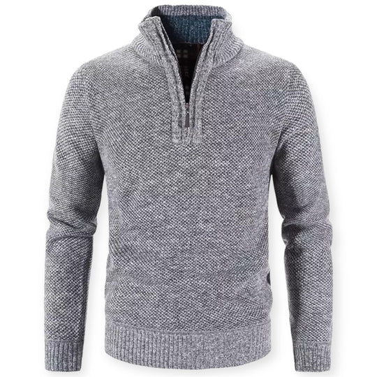 EB | Stylischer Herren-Halbenzipp-Pullover