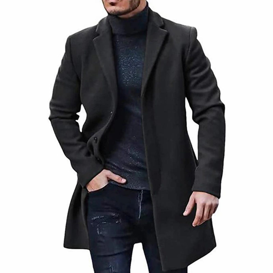 EB | Stylischer Wollmantel für Herren