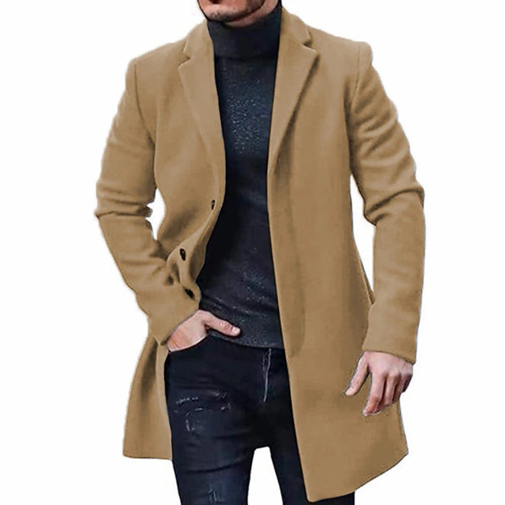 EB | Stylischer Wollmantel für Herren